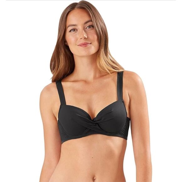 Tommy Bahama Pearl Underwire Molded Cup Bikini Top 36D - Picture 2 of 7